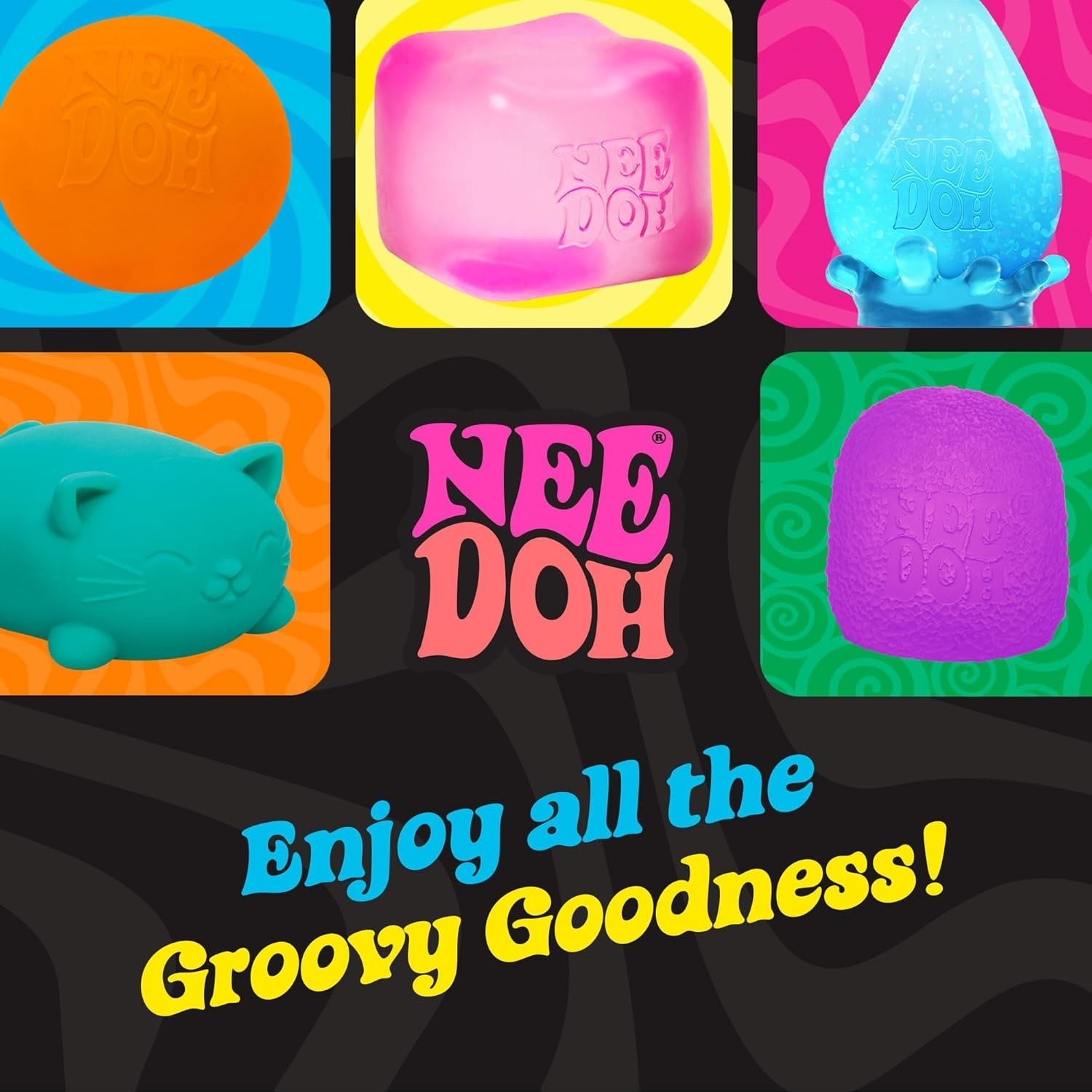 NeeDoh Teenie Globs - Mini Sensory Balls - 18 Pack - Image 6